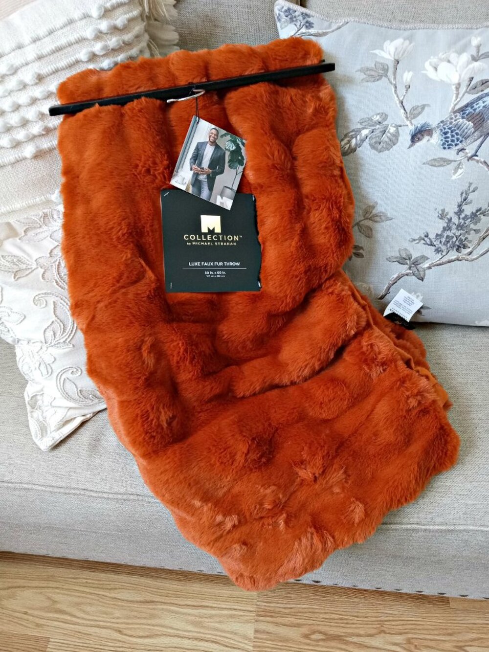 NEW! EXQUISITE LUXURY PLUSH MINK FAUX FUR BLANKET